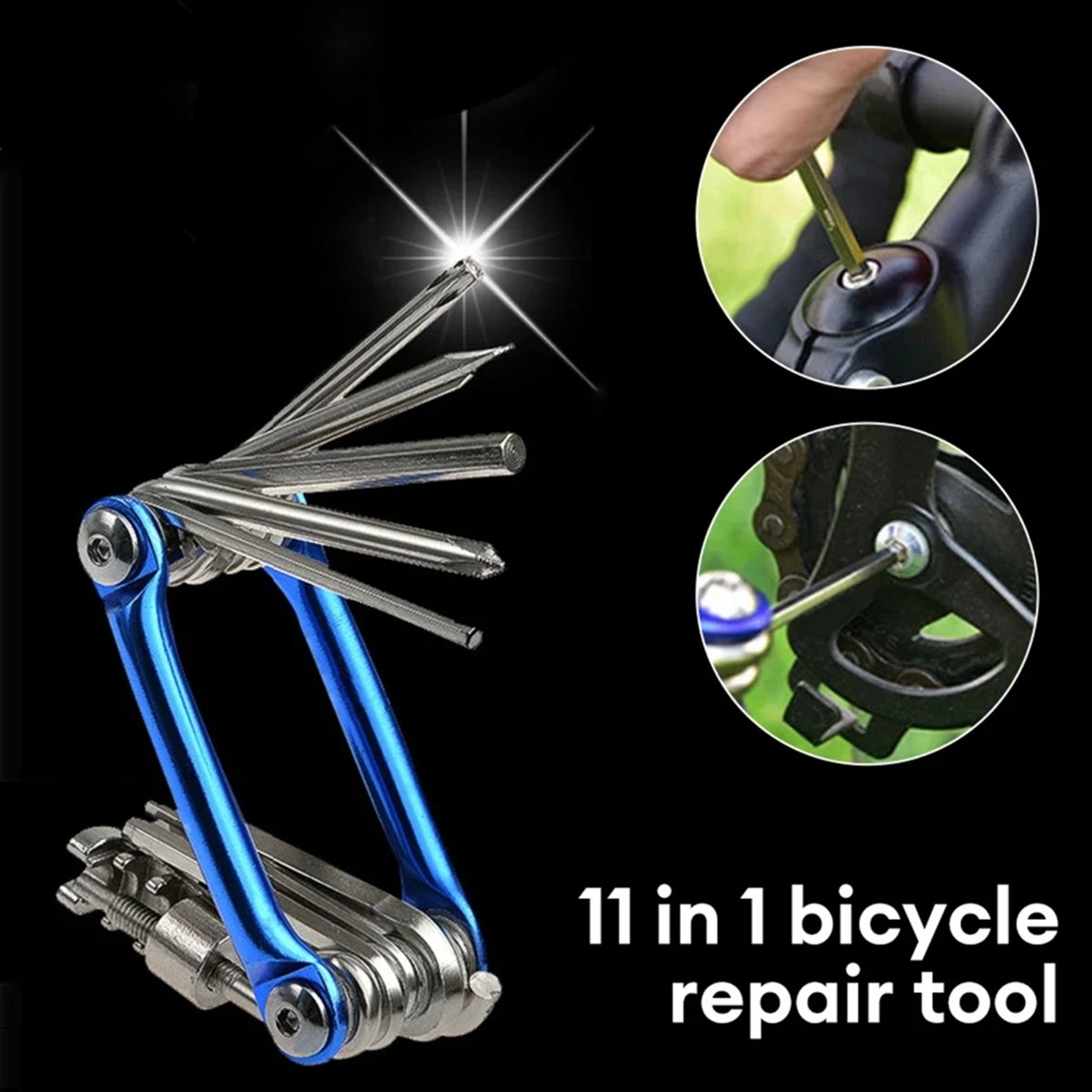 Bicycle Chain - Kit d'outils de réparation multi-usages pour