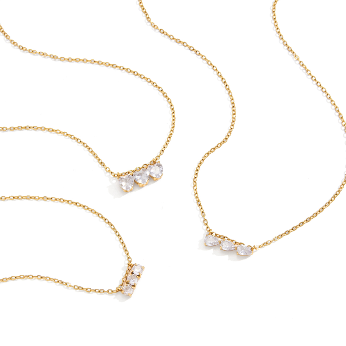 Steel Chain - Collier avec pendentif en forme de