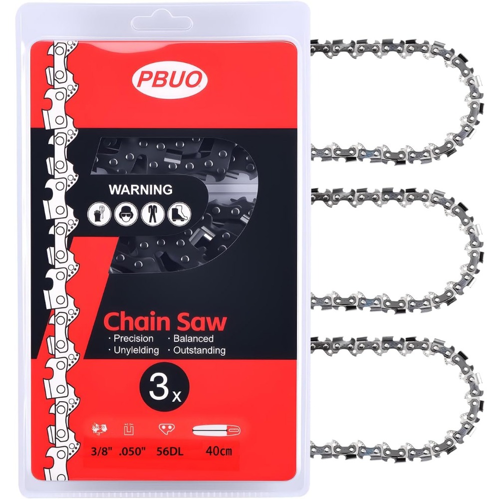 Ansi Chain - Chaîne de tronçonneuse multi-lames de 16