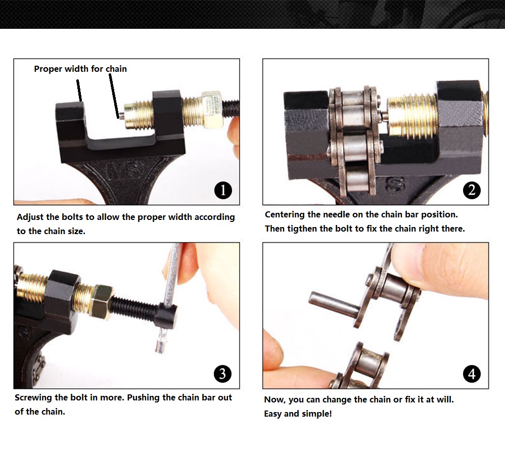 Outil de rivetage JOCutter pou - 530 Chain avis et prix