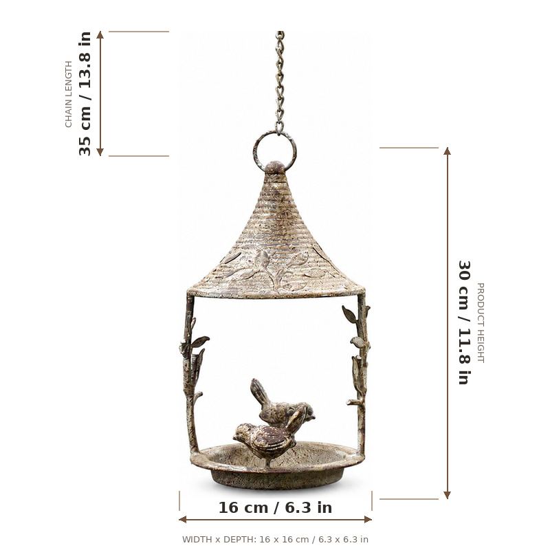 Mangeoire à oiseaux suspendue, - Xcm Chain avis et prix