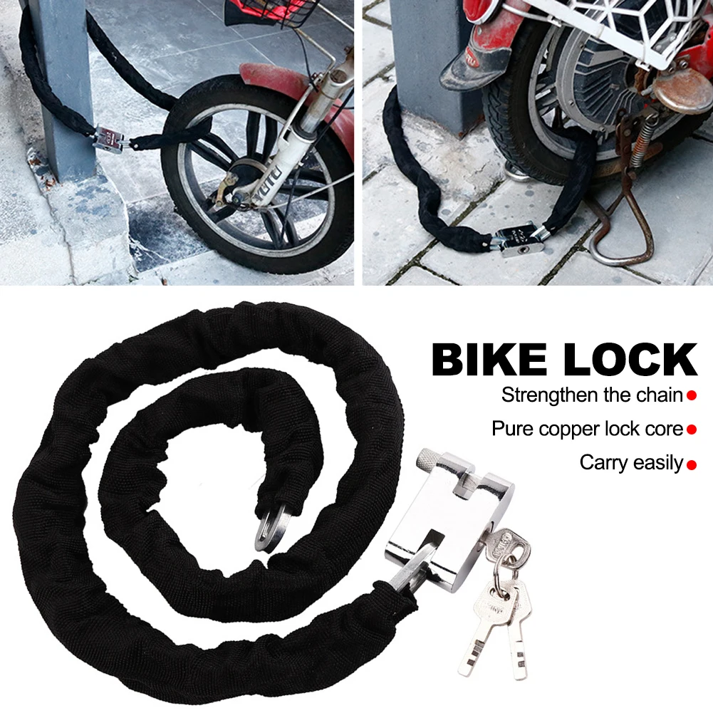 Antivol de moto et vélo robust - Bicycle Chain avis et prix